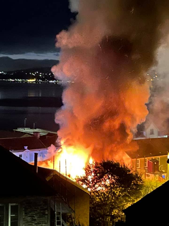 Man remanded, youth on bail after Dunoon fire