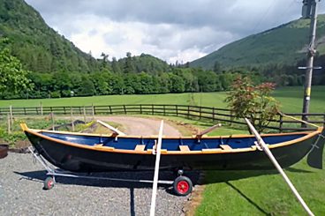 Boat launch in Strachur