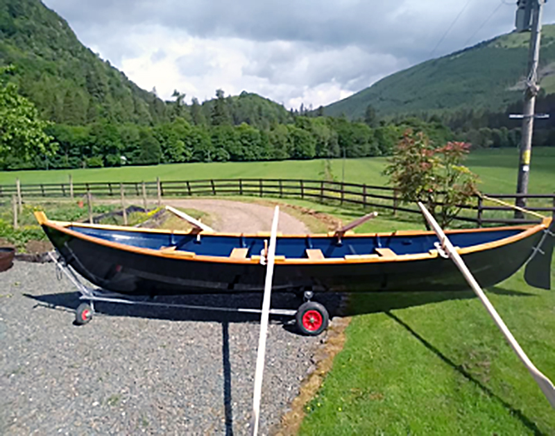 Boat launch in Strachur