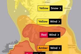 Red weather warning for Argyll and Bute
