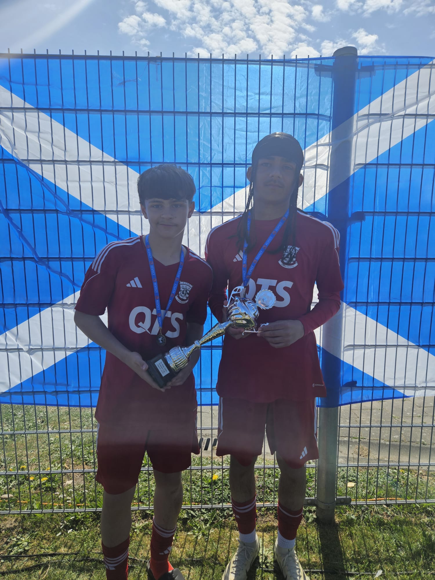 Brandane duo do Scotland proud