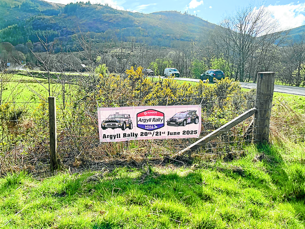 Information about disappearing rally banner sought